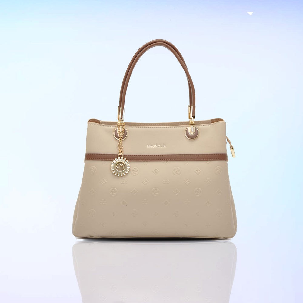 Beige Bria Medium Handbag